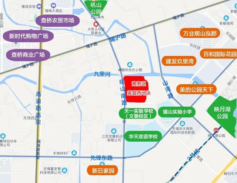 地价15500元㎡！品牌房企入驻！锡东这幅重磅地块迎来新进展！